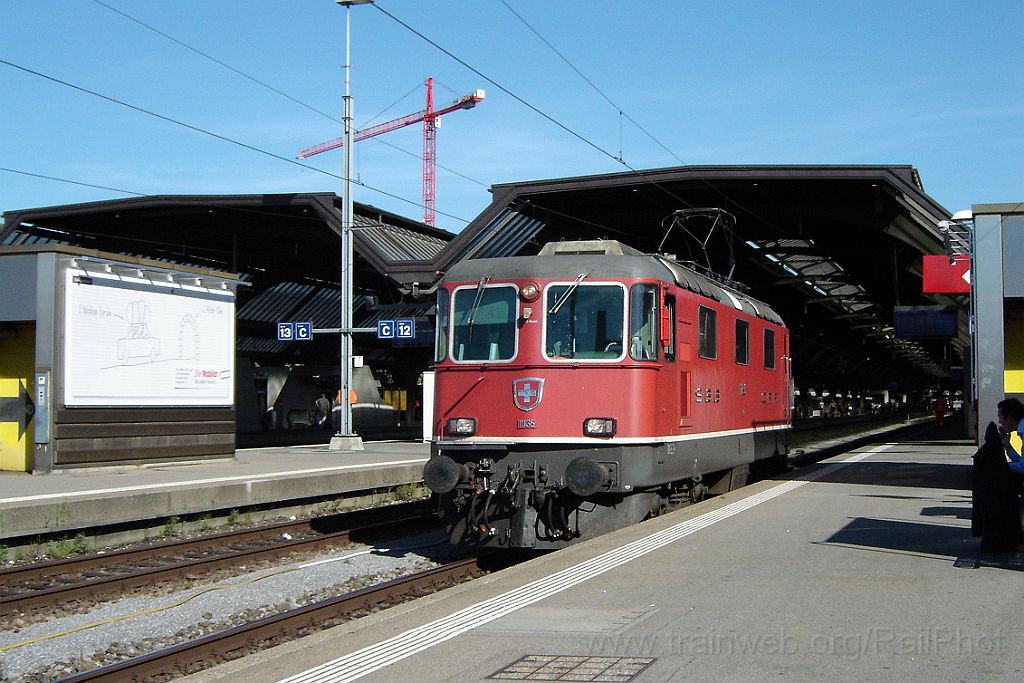 3661-0014-280815.jpg - SBB-CFF Re 4/4'' 11135 / Zürich HB 28.8.2015