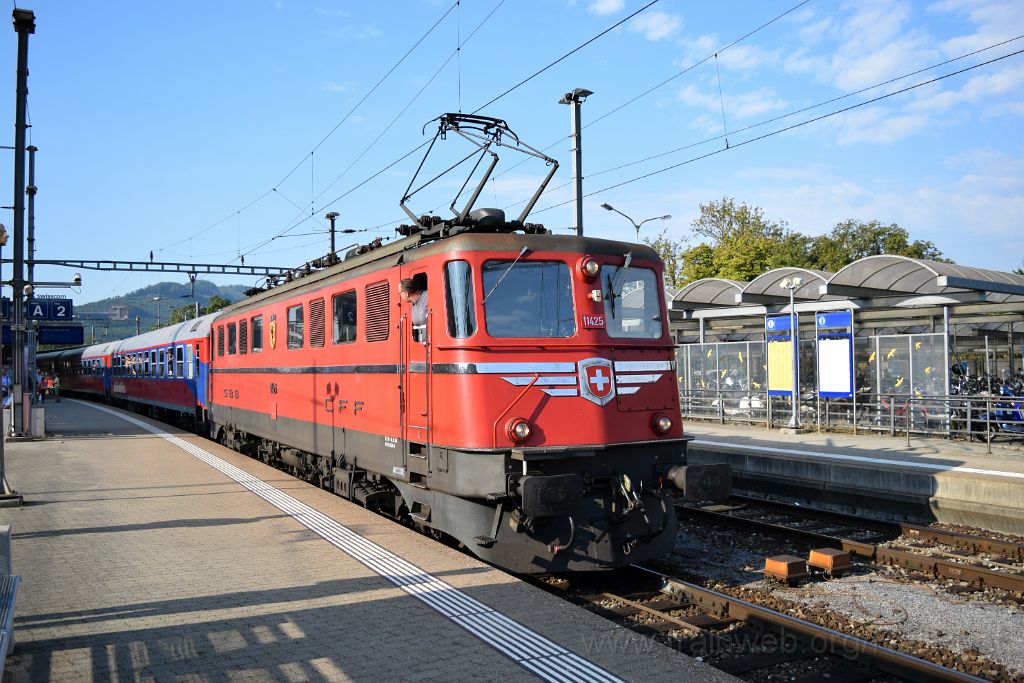 3662-0013-310815.jpg - SBB-CFF Ae 6/6 11425 "Genève" / Olten 31.8.2015