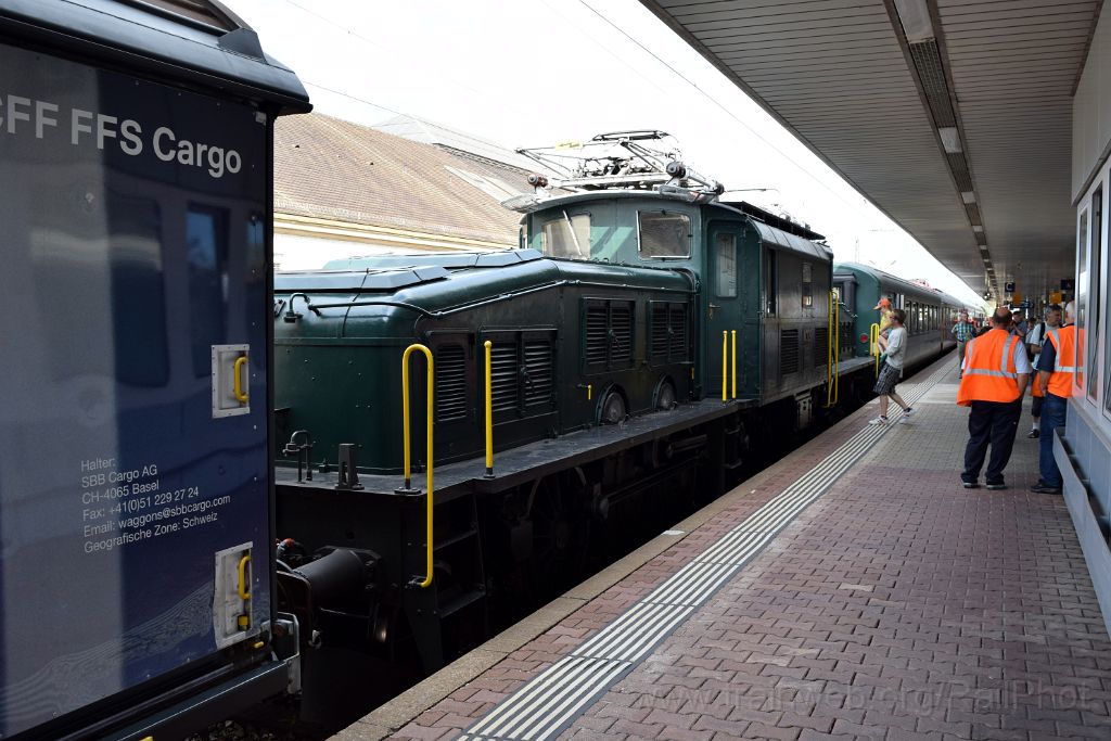 3663-0026-310815.jpg - SBB-CFF Ce 6/8''' 14305 / Basel Badische Bahnhof 31.8.2015