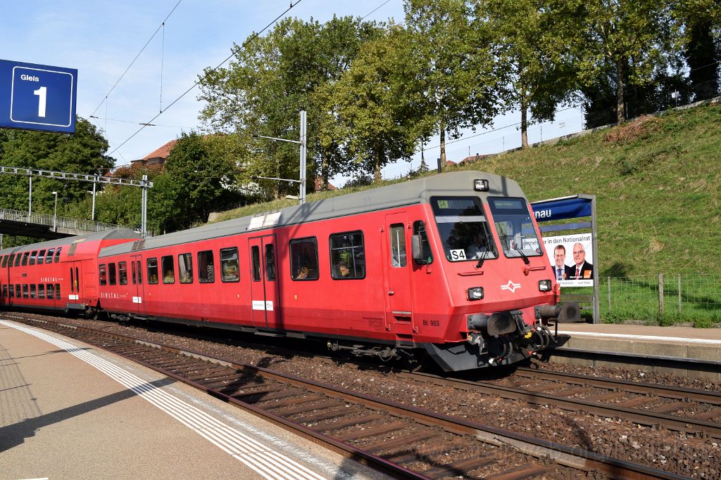 3677-0007-250915.jpg - SZU Bt 985 / Zürich-Brunau 25.9.2015