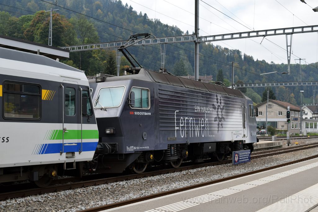 3685-0027-300915.jpg - SOB Re 446.017-6 "Ein Hauch Sehnsucht" / Wattwil 30.9.2015