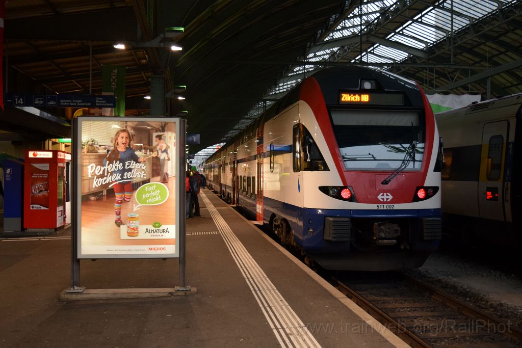 3693-0006-171015.jpg - SBB-CFF RABe 511.002 "Stadt Zürich" / St.Gallen 17.10.2015