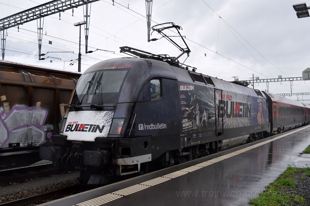 3700-0042-191015.jpg - ÖBB 1116.222 "The red bulletin" / Buchs SG 19.10.2015