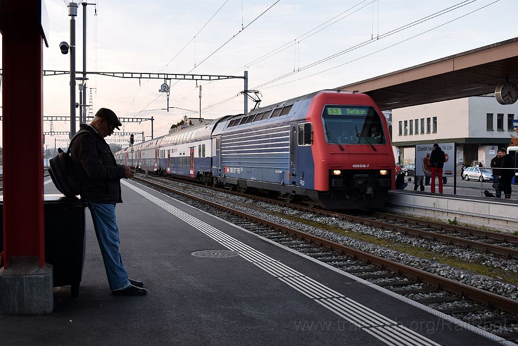 3723-0031-281015.jpg - SBB-CFF Re 450.018-7 "Hirslanden" / Wetzikon 28.10.2015