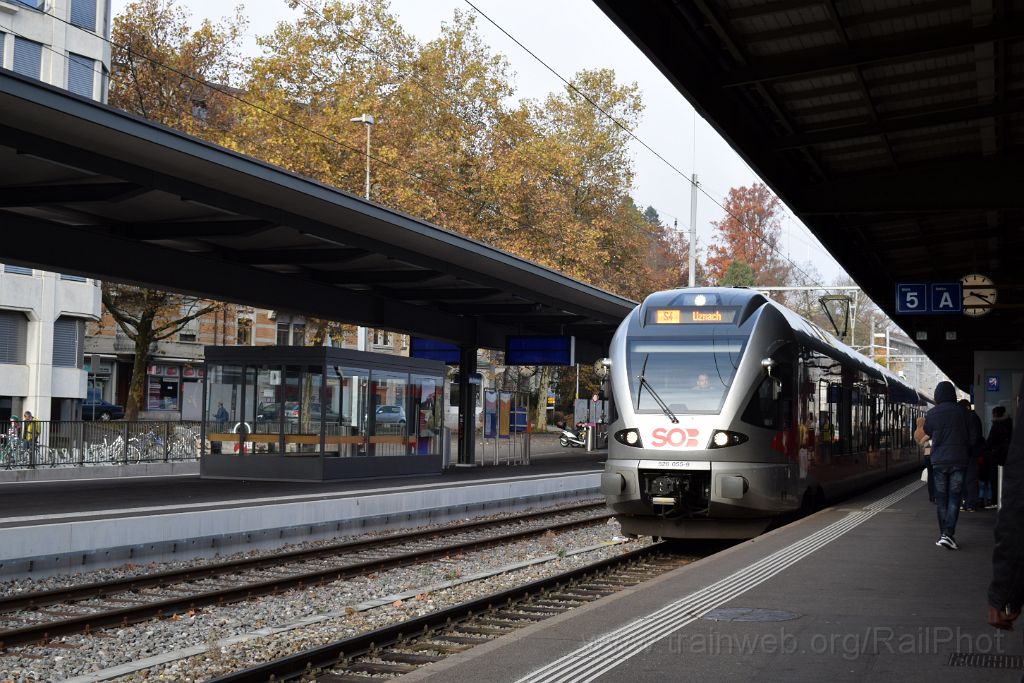 3726-0001-011115.jpg - SOB RABe 526.055-9 "Mürtschenstock" / St.Gallen 1.11.2015