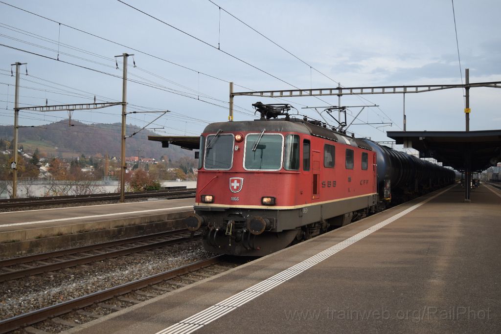 3727-0026-031115.jpg - SBB-CFF Re 4/4'' 11166 / Killwangen-Spreitenbach 3.11.2015