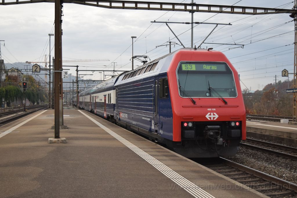 3728-0034-031115.jpg - SBB-CFF Re 450.108-6 "Uetikon am See" / Killwangen-Spreitenbach 3.11.2015