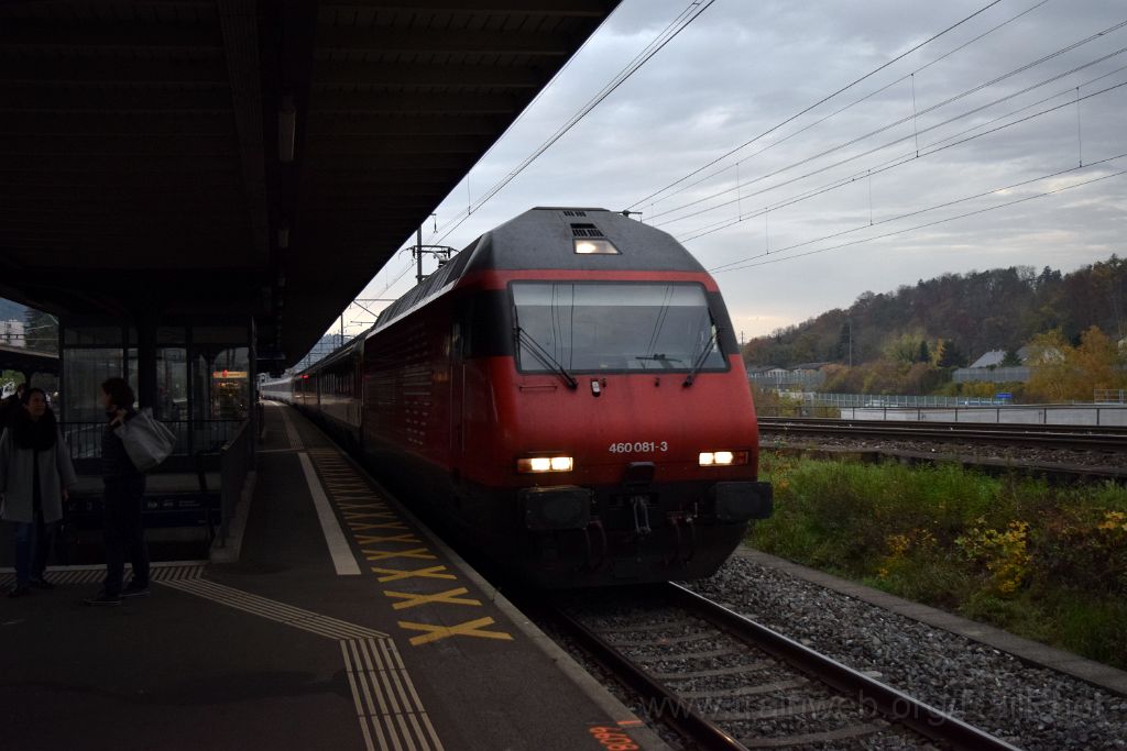 3731-0039-031115.jpg - SBB-CFF Re 460.081-3 "Pfänder" / Killwangen-Spreitenbach 3.11.2015