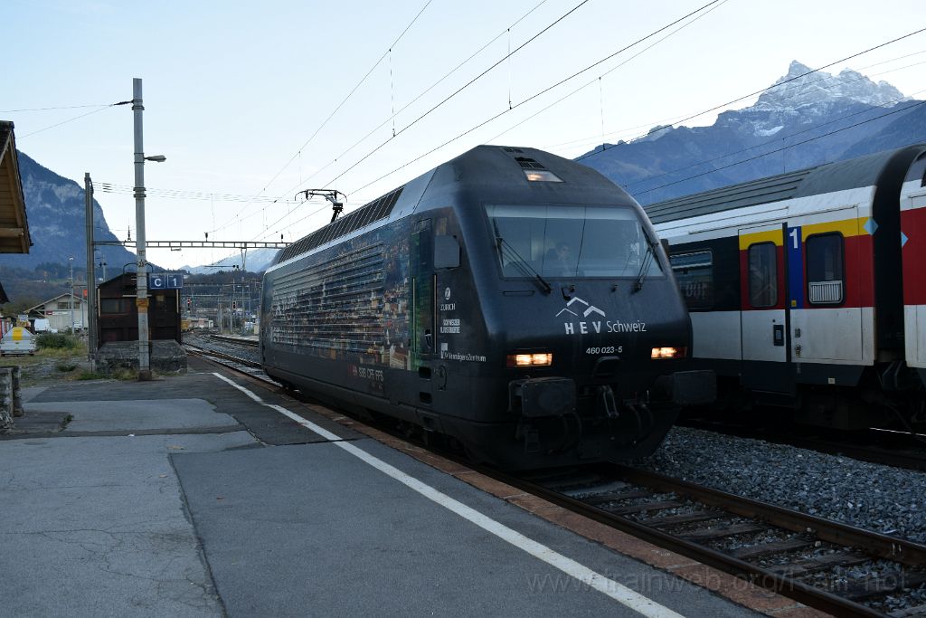 3757-0013-081115.jpg - SBB-CFF Re 460.023-5 "Wankdorf" / Bex 8.11.2015