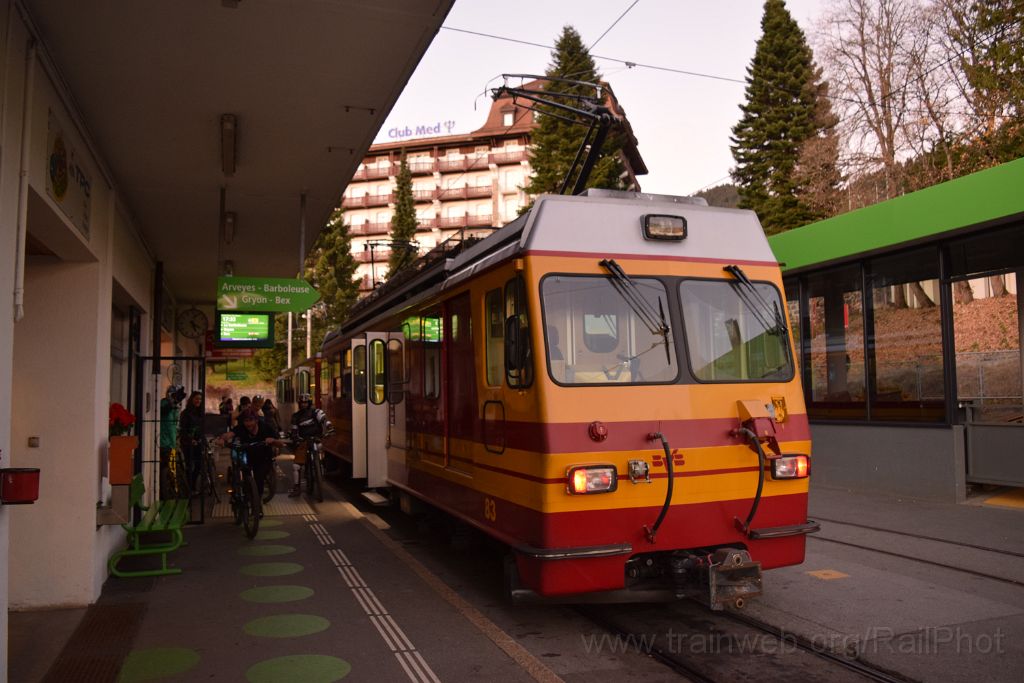 3758-0019-081115.jpg - BVB BDeh 4/4 83 "Bex" / Villars sur Ollon 8.11.2015