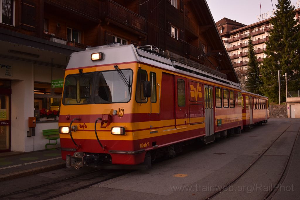 3758-0025-081115.jpg - BVB BDeh 4/4 83 "Bex" + Bt 65 / Villars sur Ollon 8.11.2015