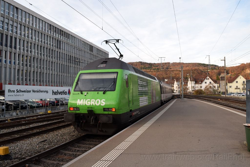 3761-0026-101115.jpg - SBB-CFF Re 460.080-5 "Tre Valli" / Baden 10.11.2015