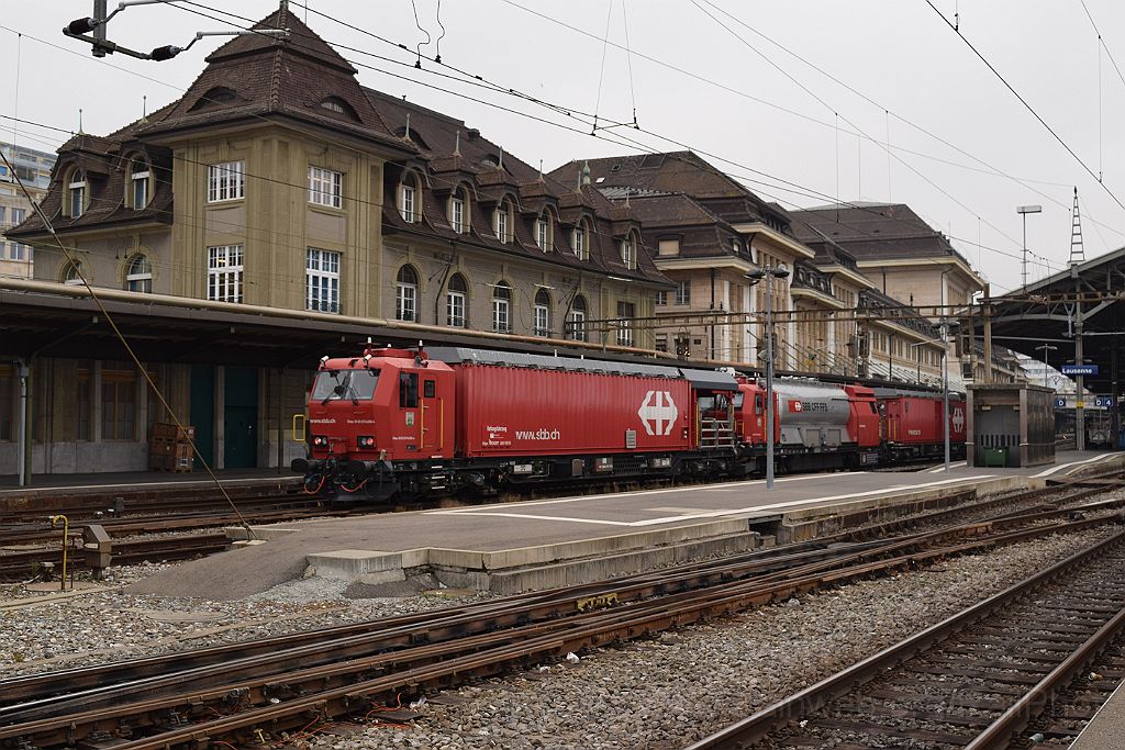 3774-0030-131115.jpg - SBB-CFF XTmas 99 85 91-77 008-1 + Xans 99 85 93-75 008-1 + XTmas 99 85 91-74 008-4 / Lausanne 13.11.2015