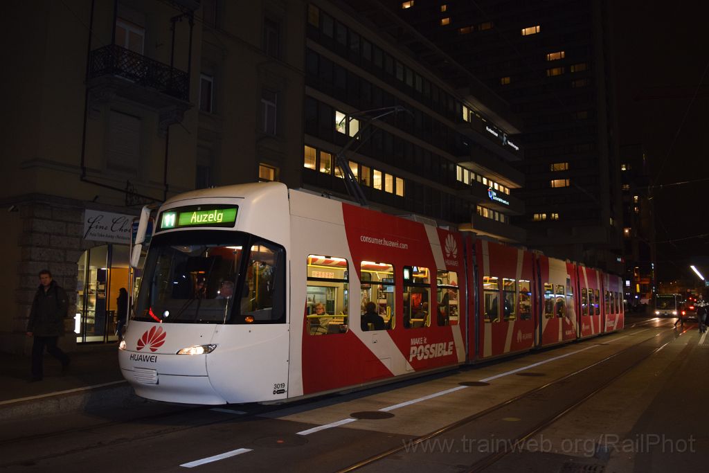 3789-0020-081215.jpg - VBZ Be 5/6 3019 "Huawei" / Bahnhof Oerlikon 8.12.2015