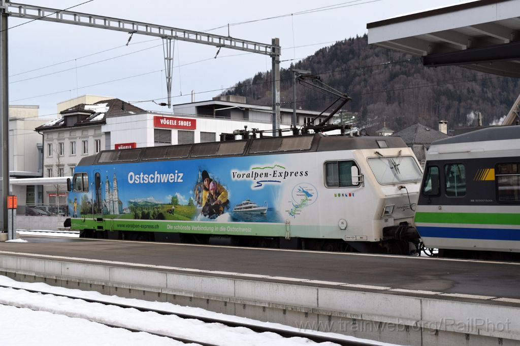 3816-0005-260116.jpg - SOB Re 456.091-8 "Romanshorn" / Wattwil 26.1.2016