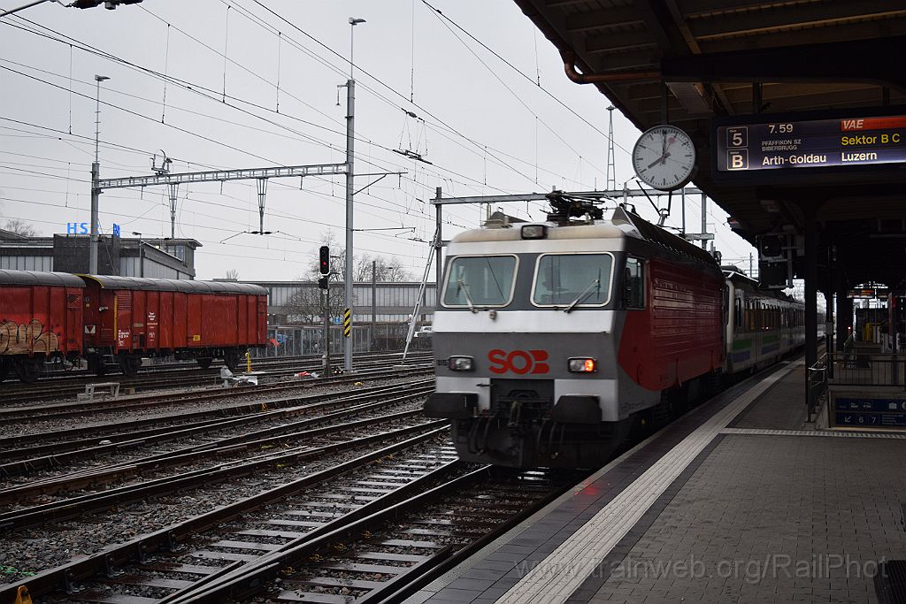 3821-0025-250216.jpg - SOB Re 446.015-0 / Rapperswil 25.2.2016