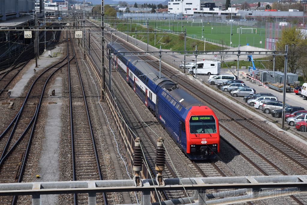 3851-0024-040416.jpg - SBB-CFF Re 450.020-3 "Pfäffikon ZH" / Zürich-Mülligen 4.4.2016