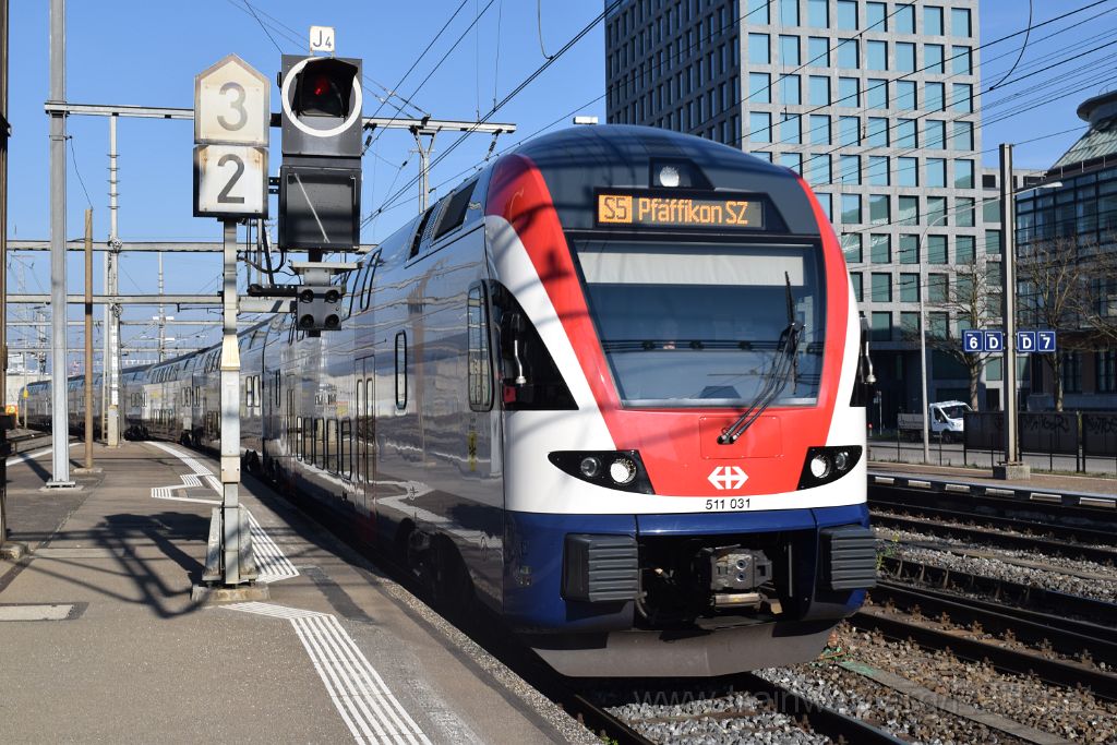 3863-0036-110416.jpg - SBB-CFF RABe 511.031 "Bezirk Affoltern" / Zürich-Altstetten 11.4.2016