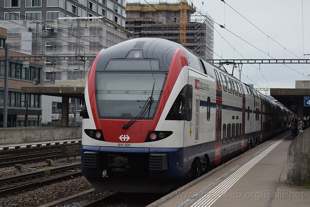 3879-0046-100516.jpg - SBB-CFF RABe 511.031 "Bezirk Affoltern" / Zürich-Altstetten 10.5.2016