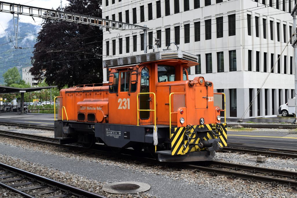 3889-0036-140516.jpg - RhB Gm 3/3 231 / Landquart 14.5.2016