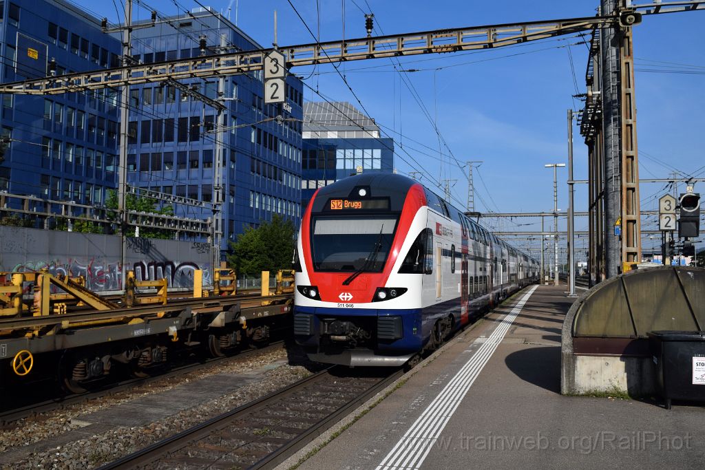 3909-0013-180516.jpg - SBB-CFF RABe 511.048 / Zürich-Altstetten 18.5.2016