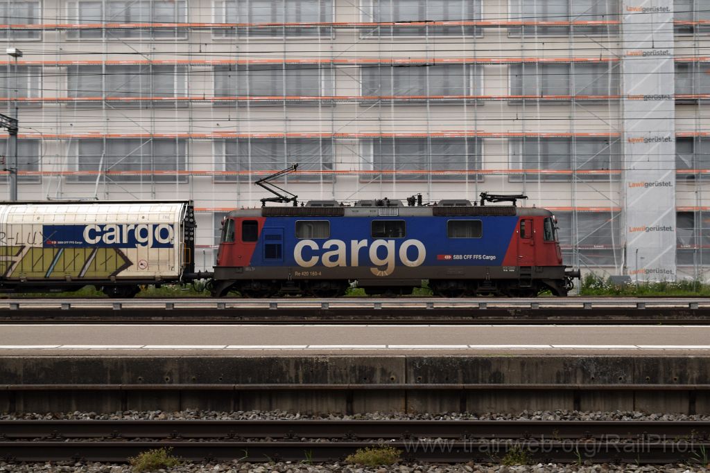 3911-0042-180516.jpg - SBB-CFF Re 420.160-4 / Zürich-Altstetten 18.5.2016