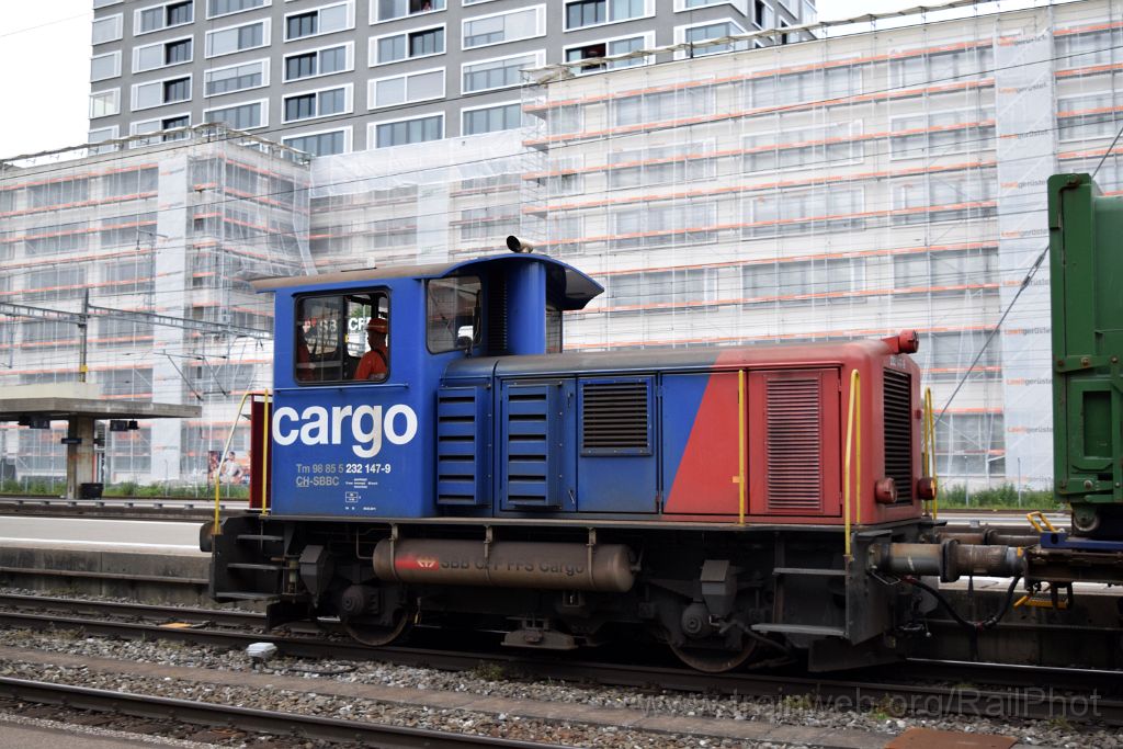 3912-0043-180516.jpg - SBB-CFF Tm 232.147-9 / Zürich-Altstetten 18.5.2016