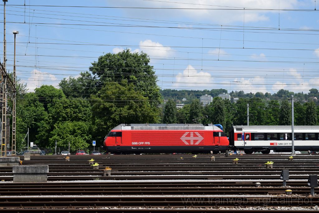 3949-0008-070616.jpg - SBB-CFF Re 460.034-2 "Aare" / Zürich-Mülligen 7.6.2016