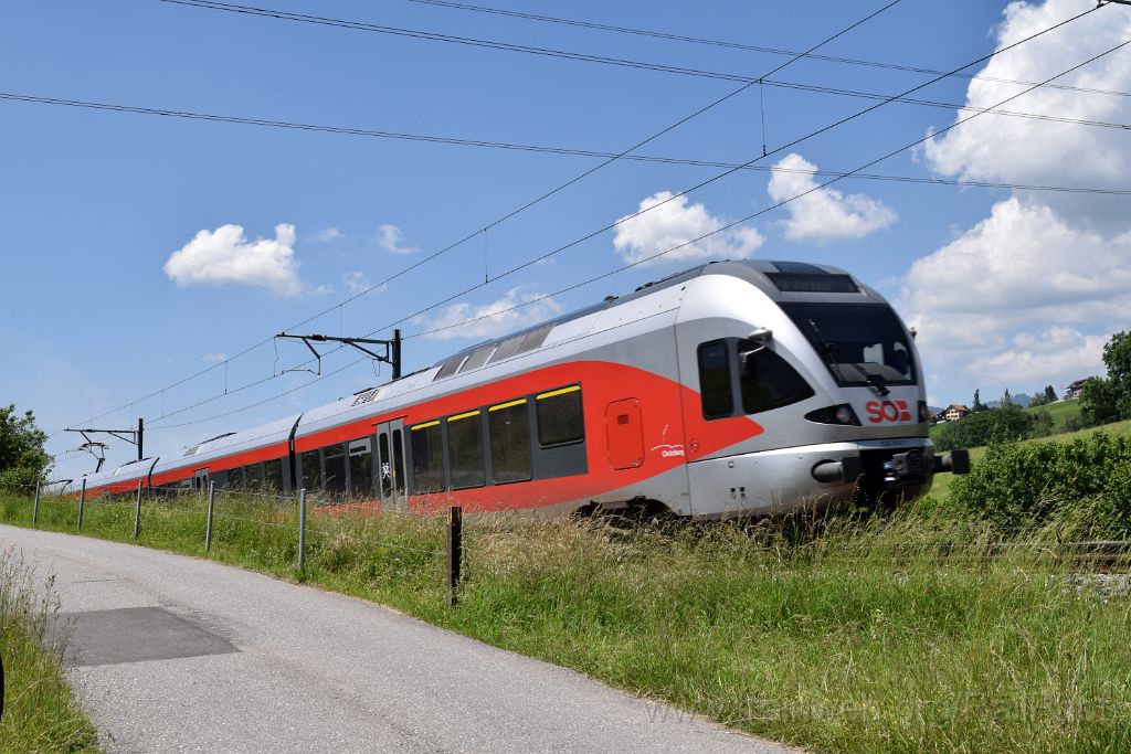 3960-0050-100616.jpg - SOB RABe 526.042-7 "Chrüzberg" / Kaltbrunn 10.6.2016