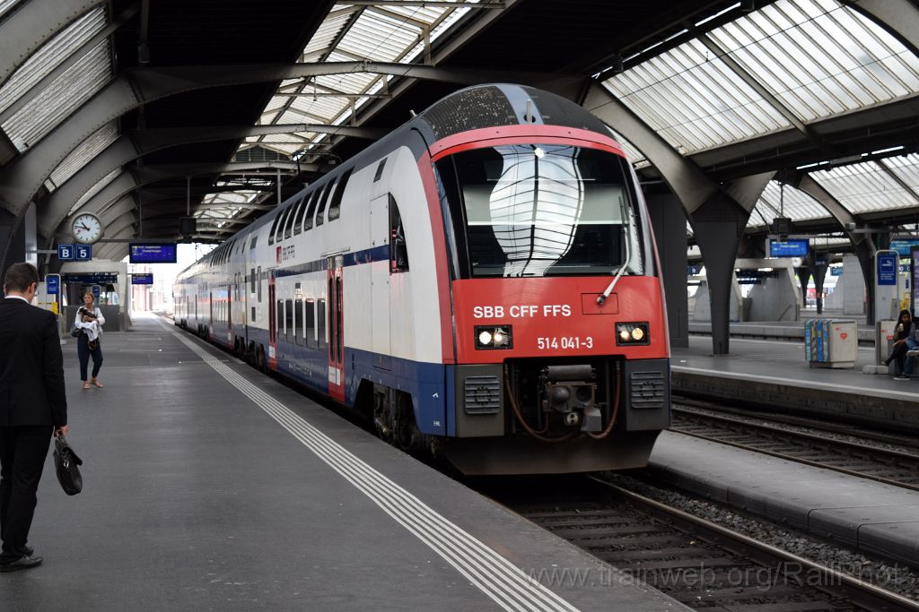 3963-0016-010716.jpg - SBB-CFF RABe 514.041-3 / Zürich HB 1.7.2016