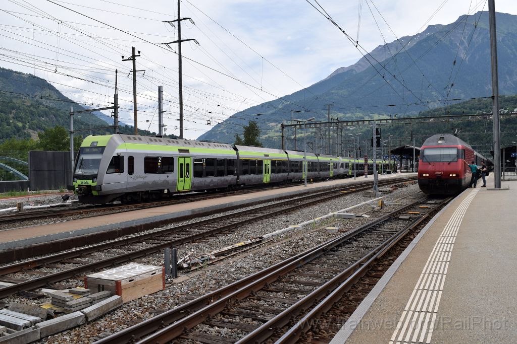 3967-0023-050716.jpg - BLS RABe 535.106-9 + RABe 535.118-4 + SBB-CFF Re 460.097-9 "Studenland" / Brig 5.7.2016
