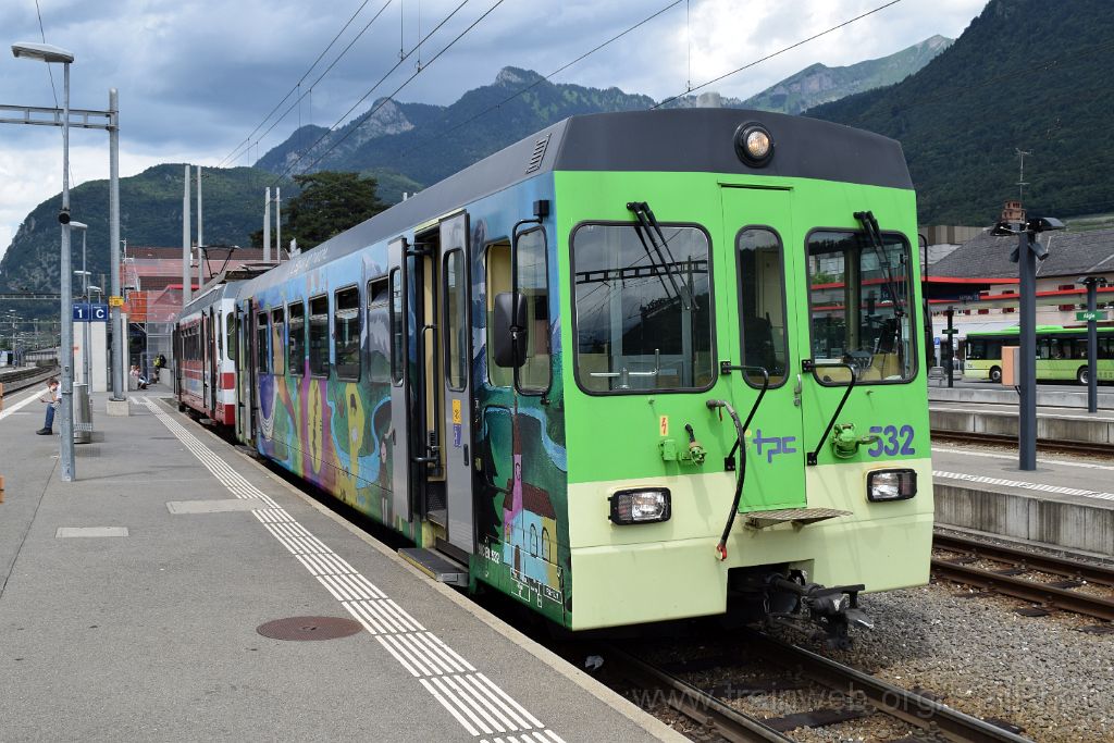 3968-0029-050716.jpg - AOMC Bt 532 "L'espoir en marche" + BDeh 4/4 503 "Europe" / Aigle 5.7.2016