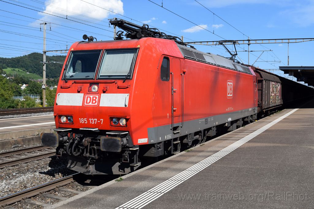 4016-0015-180716.jpg - DBAG 185.137-7 / Killwangen-Spreitenbach 18.7.2016