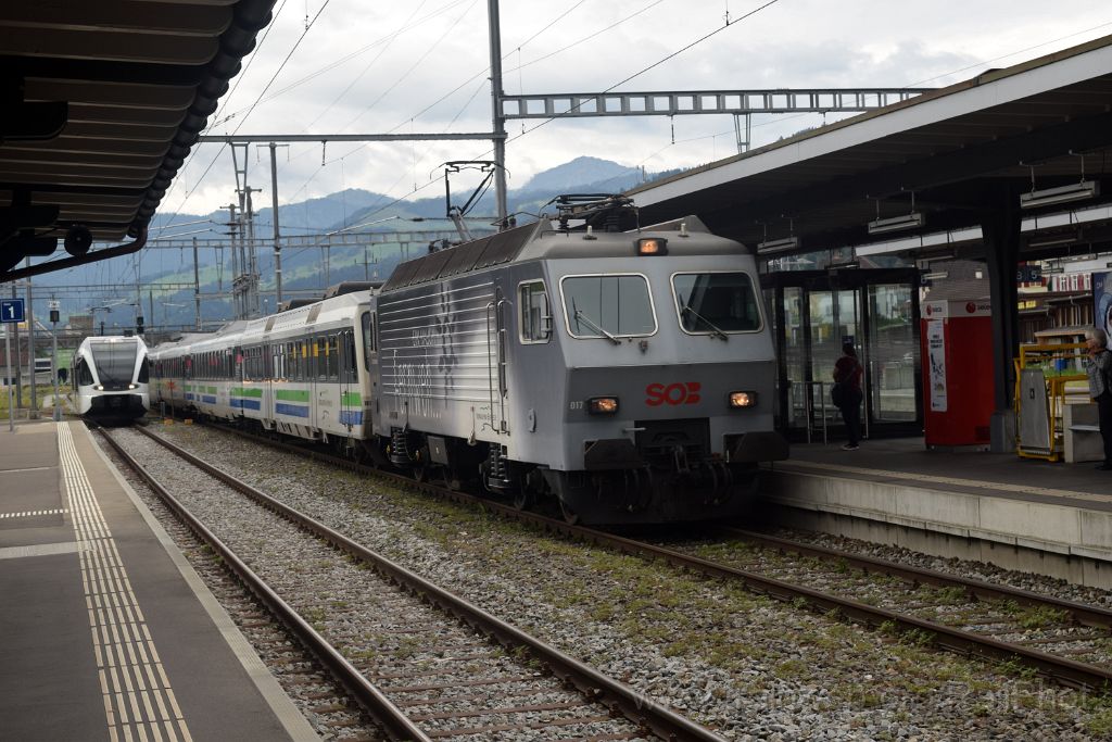 4059-0006-310716.jpg - SOB Re 446.017-6 "Ein Hauch Sehnsucht" + Thurbo RABe 526.704-2 / Wattwil 31.7.2016