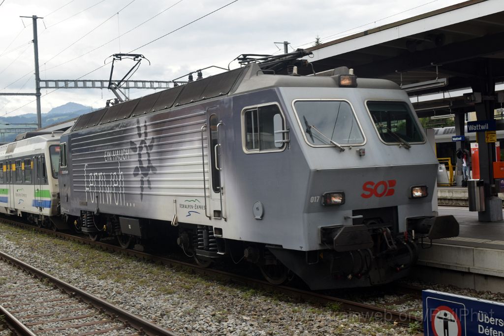 4059-0010-310716.jpg - SOB Re 446.017-6 "Ein Hauch Sehnsucht" / Wattwil 31.7.2016