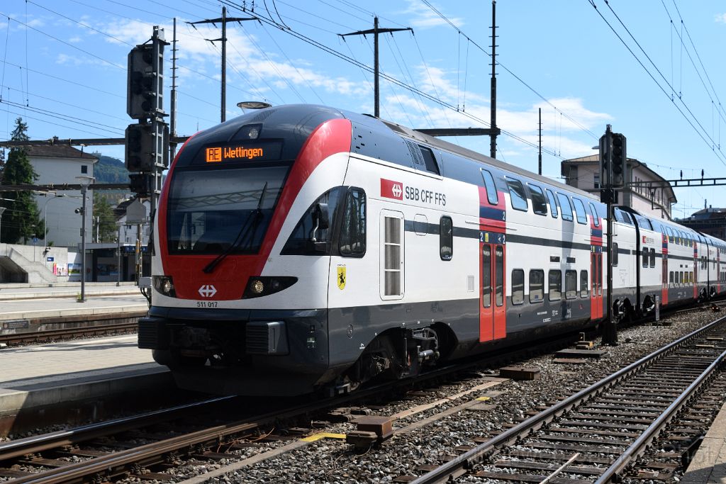 4070-0027-030816.jpg - SBB-CFF RABe 511.017 "Schaffhausen" / Olten 3.8.2016