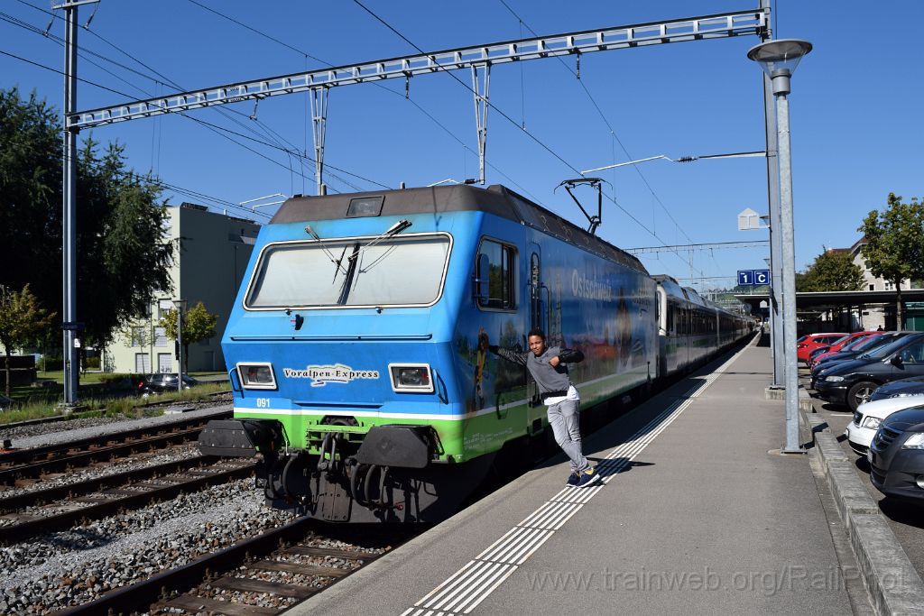4103-0036-270816.jpg - SOB Re 456.091-8 "Romanshorn" / Uznach 27.8.2016