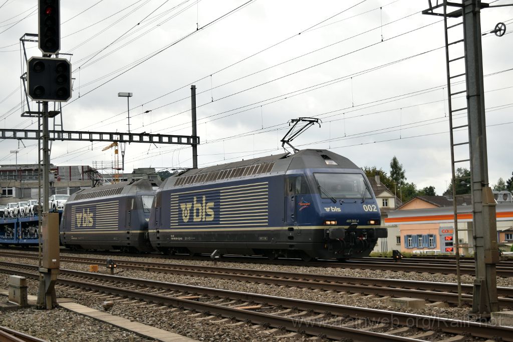 4105-0041-290816.jpg - BLS Re 465.002-4 "Gornergrat" + Re 465.009-9 "Napf" / Gümligen 29.8.2016