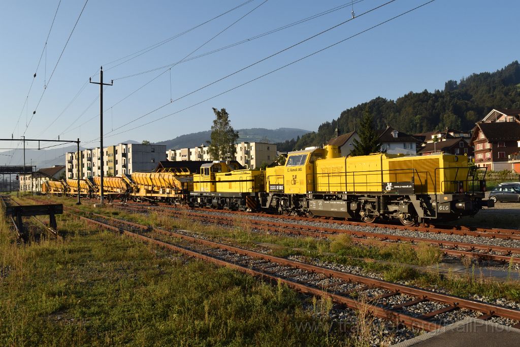4112-0040-310816.jpg - Vanoli Em 847.909-9 + Em 847.855-4 "Lok Meggen" / Wattwil 31.8.2016