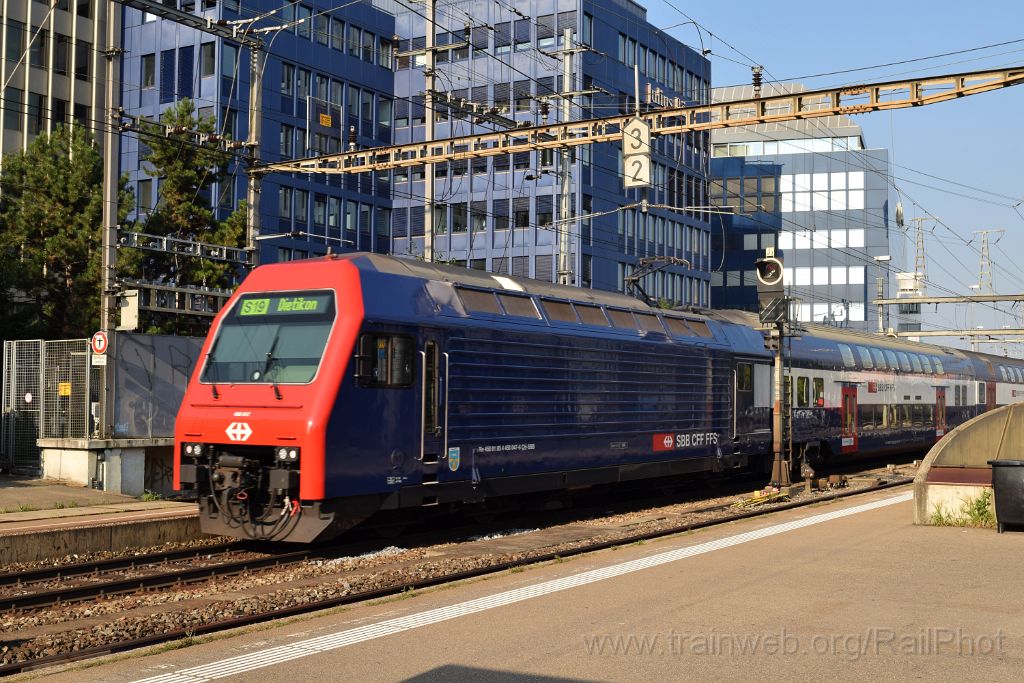 4113-0003-310816.jpg - SBB-CFF Re 450.047-6 "Seegräben" / Zürich-Altstetten 31.8.2016