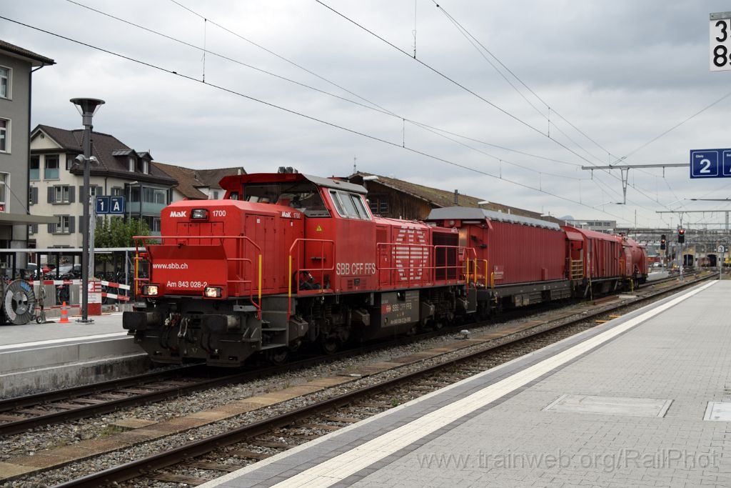 4147-0023-160916.jpg - SBB-CFF Am 843.028-2 / Rapperswil 16.9.2016