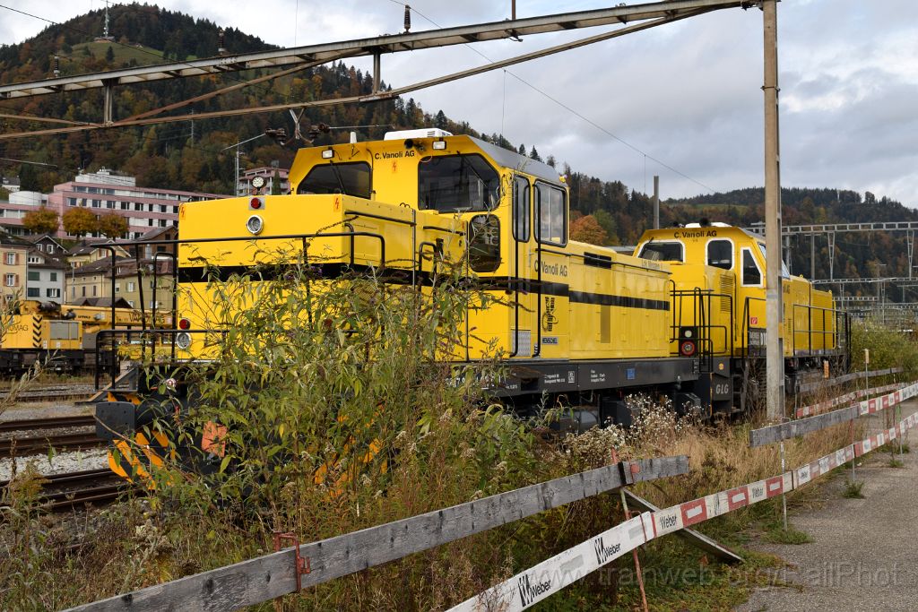 4231-0010-191016.jpg - Vanoli Am 847.855-4 "Lok Meggen" + Am 847.909-9 / Wattwil 19.10.2016
