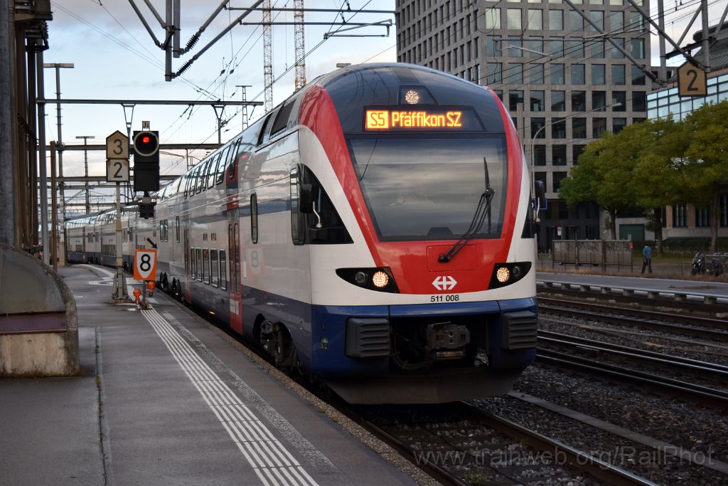 4232-0023-201016.jpg - SBB-CFF RABe 511.008 / Zürich-Altstetten 20.10.2016