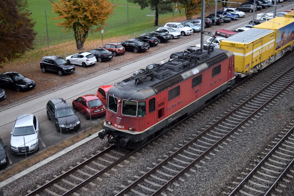 4237-0047-081116.jpg - SBB-CFF Re 4/4" 11280 / Zürich-Mülligen (Hermetschloobrücke) 8.11.2016
