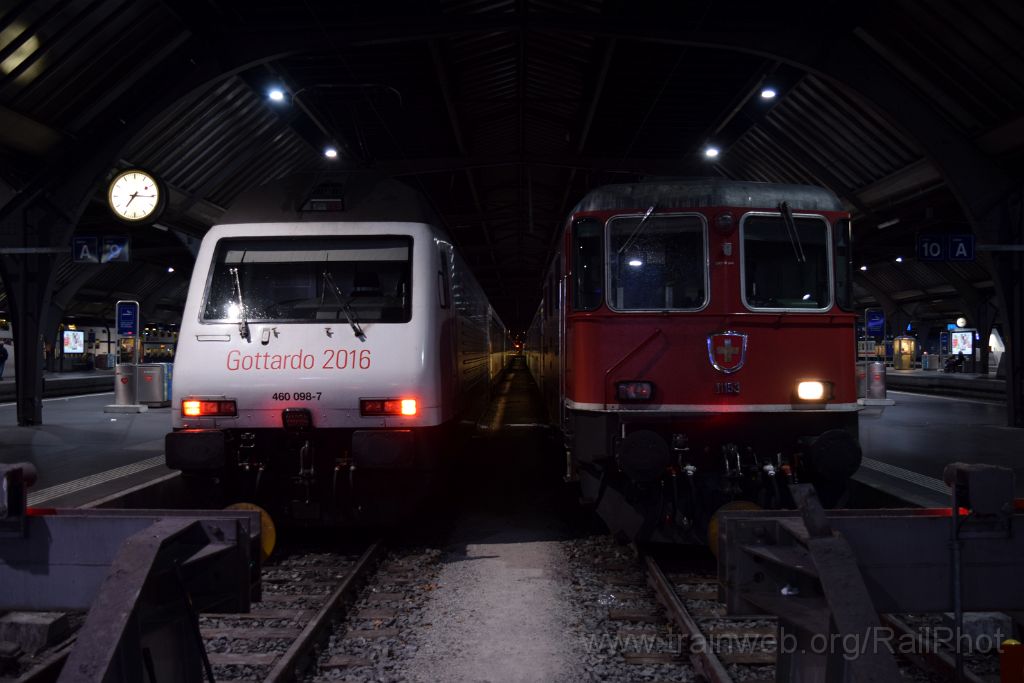 4243-0002-091116.jpg - SBB-CFF Re 460.098-7 "Balsberg" + Re 4/4" 11153 / Zürich HB 9.11.2016
