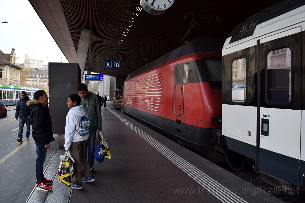 4263-0044-131116.jpg - SBB-CFF Re 460.091-2 "Werdenberg" / Zürich HB 13.11.2016