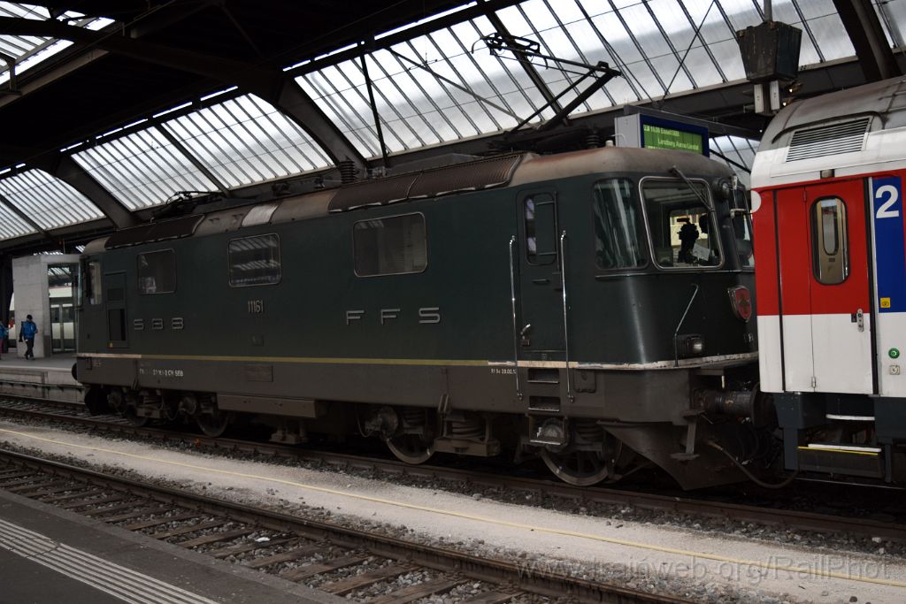 4265-0028-131116.jpg - SBB-CFF Re 4/4" 11161 / Zürich HB 13.11.2016