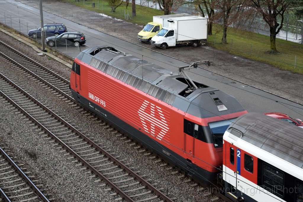 4278-0021-171116.jpg - SBB-CFF Re 460.007-8 "Junior" / Zürich-Mülligen (Hermetschloobrücke) 17.11.2016
