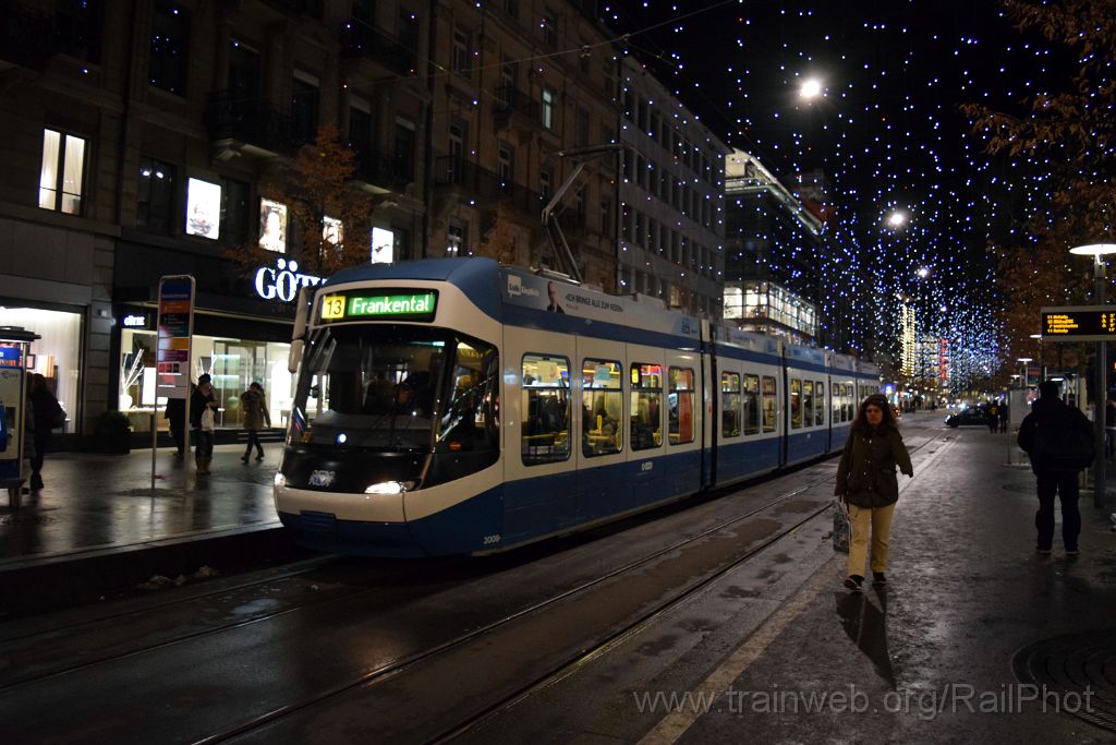 4324-0045-050117.jpg - VBZ Be 5/6 3009 / Zürich (Bahnhofplatz) 5.1.2017