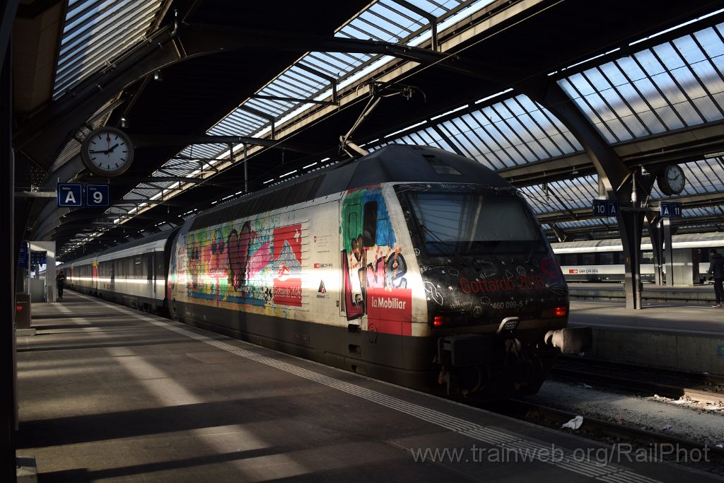 4338-0038-280117.jpg - SBB-CFF Re 460.099-5 "Bodensee" / Zürich HB 28.1.2017